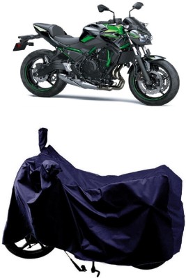 SUGASHRI Waterproof Two Wheeler Cover for Kawasaki(Z650, Blue)