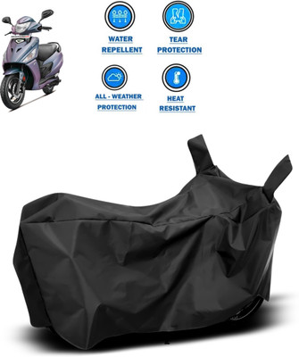 PAGORA Two Wheeler Cover for Hero(MotoCorp Maestro Edge 125, Black)