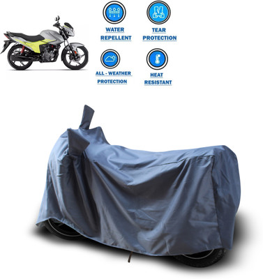 CODOKI Waterproof Two Wheeler Cover for Hero(MotoCorp Glamour, Grey)