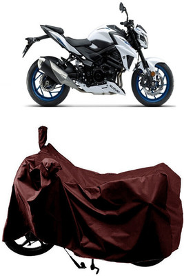 SUGASHRI Waterproof Two Wheeler Cover for Suzuki(GSX, Maroon)