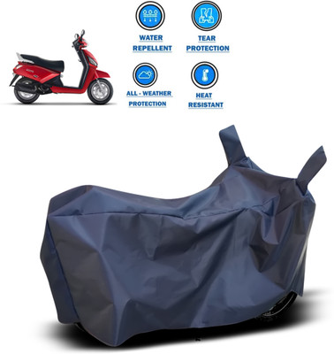 PAGORA Two Wheeler Cover for Mahindra(Gusto, Blue)