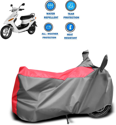 CODOKI Two Wheeler Cover for Indus(Yo Electron, Grey)