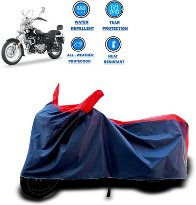 PAGORA Two Wheeler Cover for Bajaj(Avenger 220 Cruise, Red)