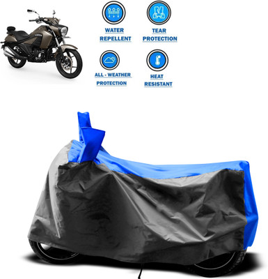 GOSHIV-car and bike accessories Two Wheeler Cover for Suzuki(Intruder, Grey)