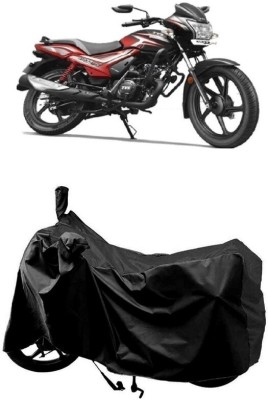 SUGASHRI Waterproof Two Wheeler Cover for TVS(Star City BS6, Black)