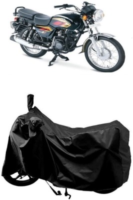 SUGASHRI Waterproof Two Wheeler Cover for TVS(Max 4R, Black)