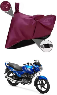 SK AUTO Two Wheeler Cover for TVS(Star City, Maroon)