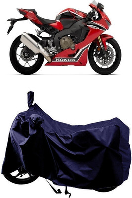 SUGASHRI Waterproof Two Wheeler Cover for Honda(CBR 1000RR, Blue)
