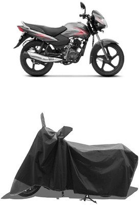 SUGASHRI Waterproof Two Wheeler Cover for TVS(Sport KS BS6, Grey, Black)