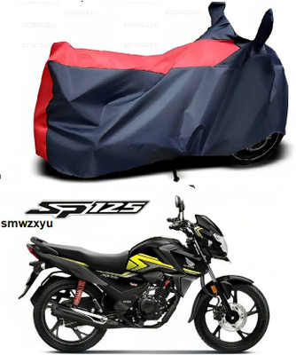 SK AUTO Waterproof Two Wheeler Cover for Honda(SP 125, Red)