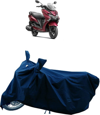 Mdstar Waterproof Two Wheeler Cover for Suzuki(Burgman Street 125, Blue)
