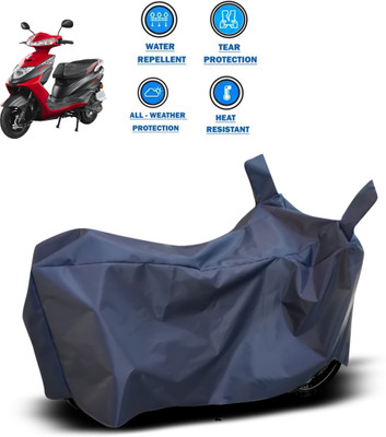CODOKI Two Wheeler Cover for Ampere(Zeal, Blue)
