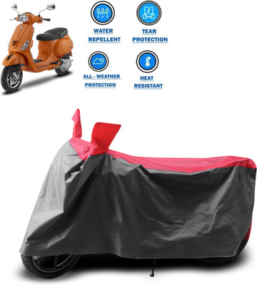 CODOKI Two Wheeler Cover for Piaggio(Vespa SXL 125, Grey)