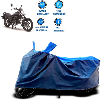 CODOKI Two Wheeler Cover for Bajaj(Avenger 180 Street, Blue)