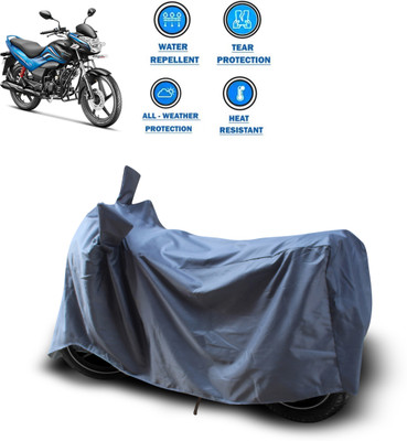 CODOKI Waterproof Two Wheeler Cover for Hero(Passion Xpro, Grey)