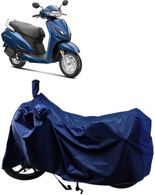 SK AUTO Two Wheeler Cover for Honda(Activa, Blue)