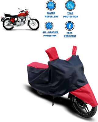 PAGORA Two Wheeler Cover for Royal Enfield(Electra 5S, Red)