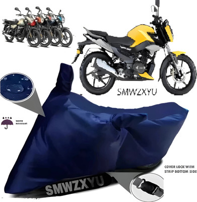 SK AUTO Waterproof Two Wheeler Cover for TVS, Bajaj(Blue)