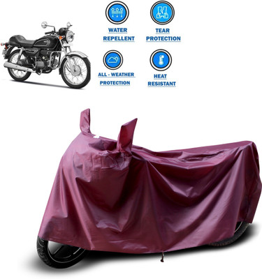CODOKI Waterproof Two Wheeler Cover for Hero(Splendor Pro Classic, Maroon)