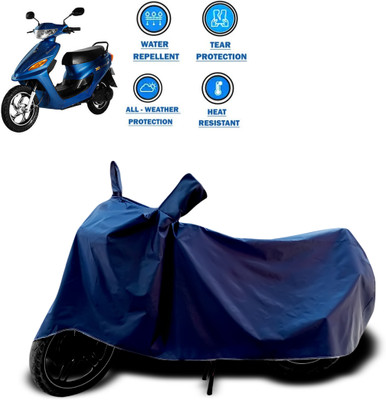 CODOKI Two Wheeler Cover for Indus(Yo Spark, Blue)