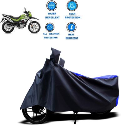 CODOKI Two Wheeler Cover for Hero(Impulse, Blue)