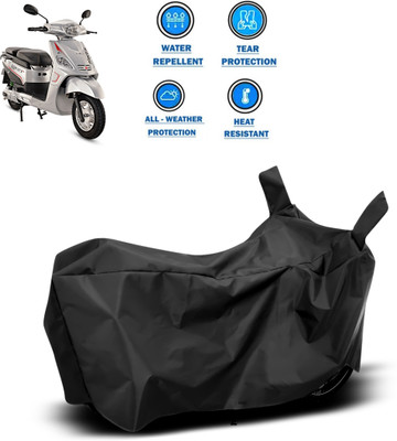 CODOKI Two Wheeler Cover for Hero(Electric NYX e5, Black)