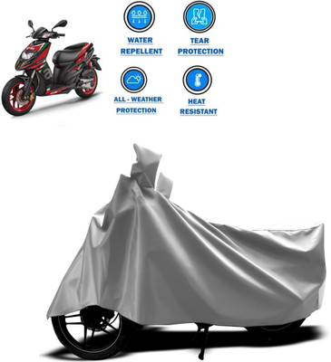 PAGORA Two Wheeler Cover for Aprilia(SR 150, Silver)