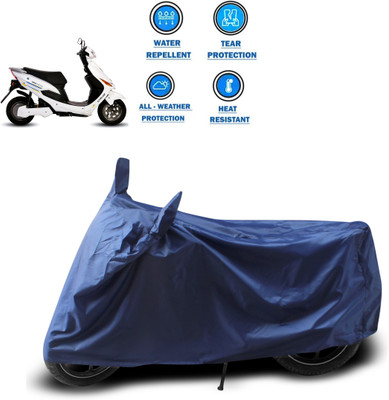 PAGORA Two Wheeler Cover for Hero(Electric Cruz, Blue)