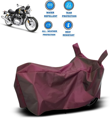 CODOKI Waterproof Two Wheeler Cover for Royal Enfield(Continental GT 650, Maroon)