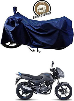 SK AUTO Waterproof Two Wheeler Cover for Bajaj(Pulsar 125 Neon, Blue)