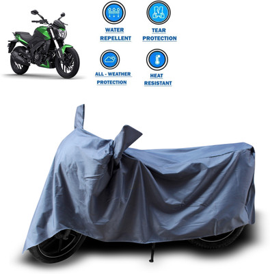PAGORA Two Wheeler Cover for Bajaj(Dominar, Grey)