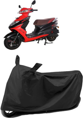 SK AUTO Two Wheeler Cover for Ampere(V 48, Black)