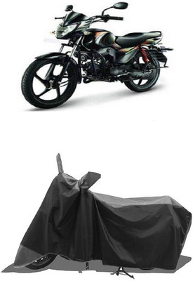 SUGASHRI Waterproof Two Wheeler Cover for Mahindra(Pantero, Grey, Black)
