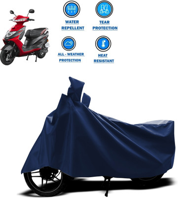CODOKI Two Wheeler Cover for Ampere(Zeal, Blue)