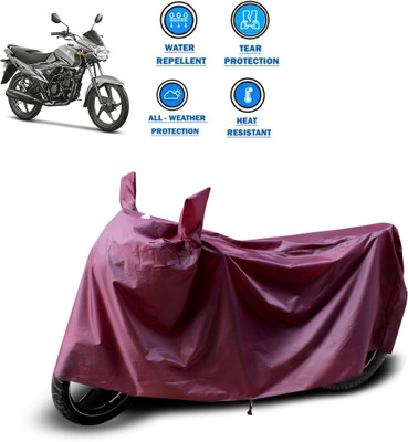 CODOKI Waterproof Two Wheeler Cover for Suzuki(Hayate, Maroon)
