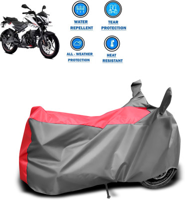 CODOKI Two Wheeler Cover for Bajaj(Pulsar NS 200, Grey)
