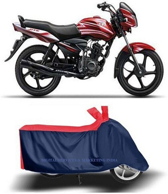 DSAMI Two Wheeler Cover for TVS(Jive, Blue)