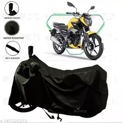 DeepShakshi AUTOMOTIVE Waterproof Two Wheeler Cover for TVS(Raider, Black)