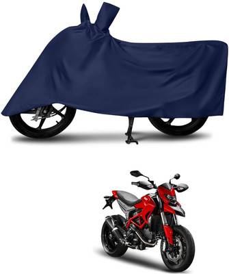 SK AUTO Two Wheeler Cover for Ducati(Hypermotard, Blue)
