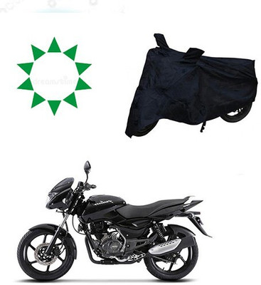 DeepShakshi AUTOMOTIVE Waterproof Two Wheeler Cover for Bajaj(Pulsar 150, Black)