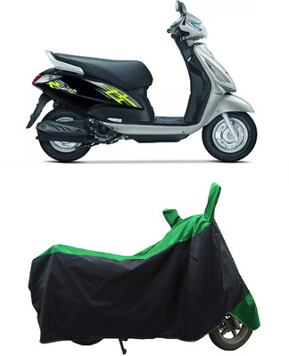 Coxtor Waterproof Two Wheeler Cover for Suzuki(Swish 125, Green)