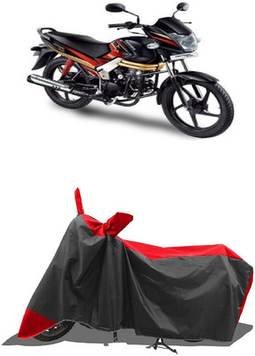 SUGASHRI Waterproof Two Wheeler Cover for Mahindra(Centuro BS6, Red, Black)
