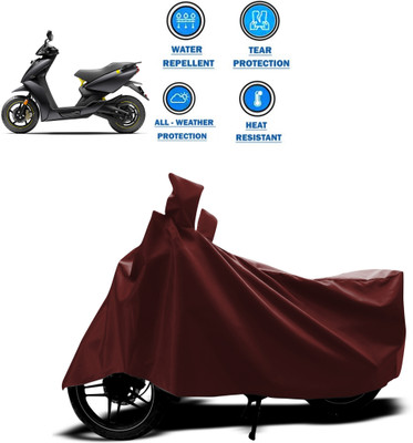 CODOKI Waterproof Two Wheeler Cover for Ather(450, Maroon)