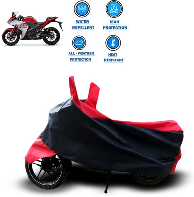 PAGORA Two Wheeler Cover for Yamaha(YZF R25, Red)