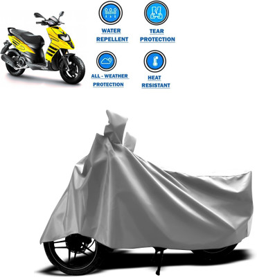CODOKI Two Wheeler Cover for Aprilia(Storm 125, Silver)