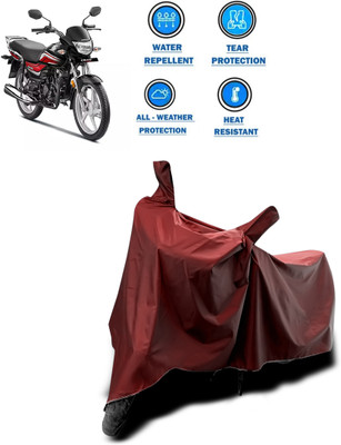 CODOKI Waterproof Two Wheeler Cover for Honda(Dream, Maroon)