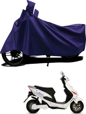 SK AUTO Waterproof Two Wheeler Cover for Hero(Electric Cruz, Blue)