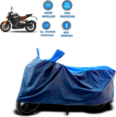 CODOKI Two Wheeler Cover for KTM(250 Duke, Blue)