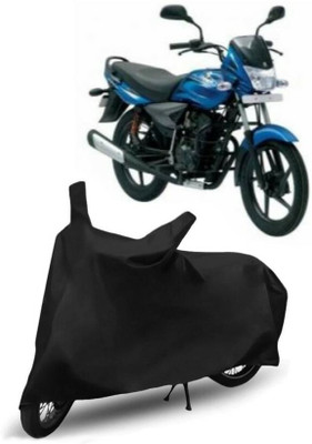 Mdstar Waterproof Two Wheeler Cover for Bajaj(Platina 100 DTS-i, Black)