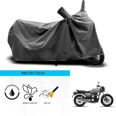 SnehaSales Waterproof Two Wheeler Cover for Honda(Hness CB350, Grey)